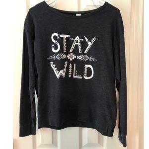 Long sleeve sweatshirt